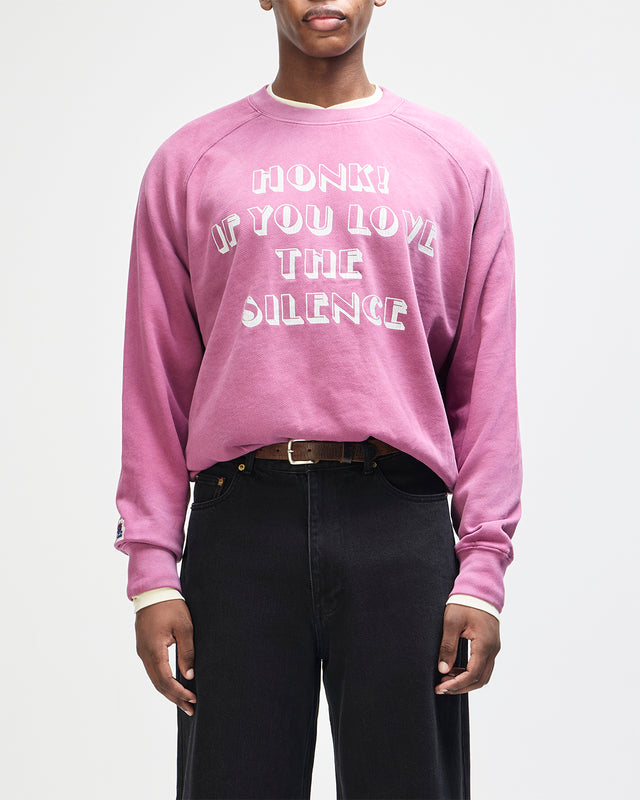Honk! Crew Neck - Red Violet, view 1