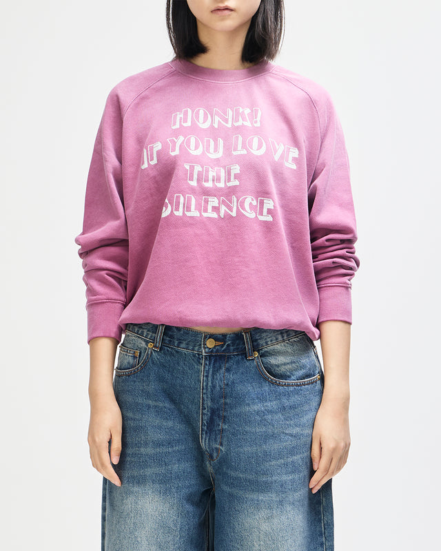 Honk! Crew Neck - Red Violet, view 3