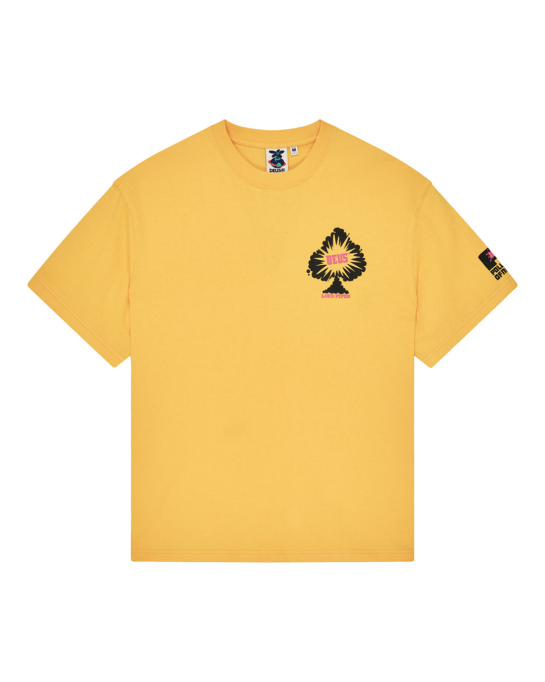 Turpentine Os Tee - Citrus Orange, view 5|Flatlay