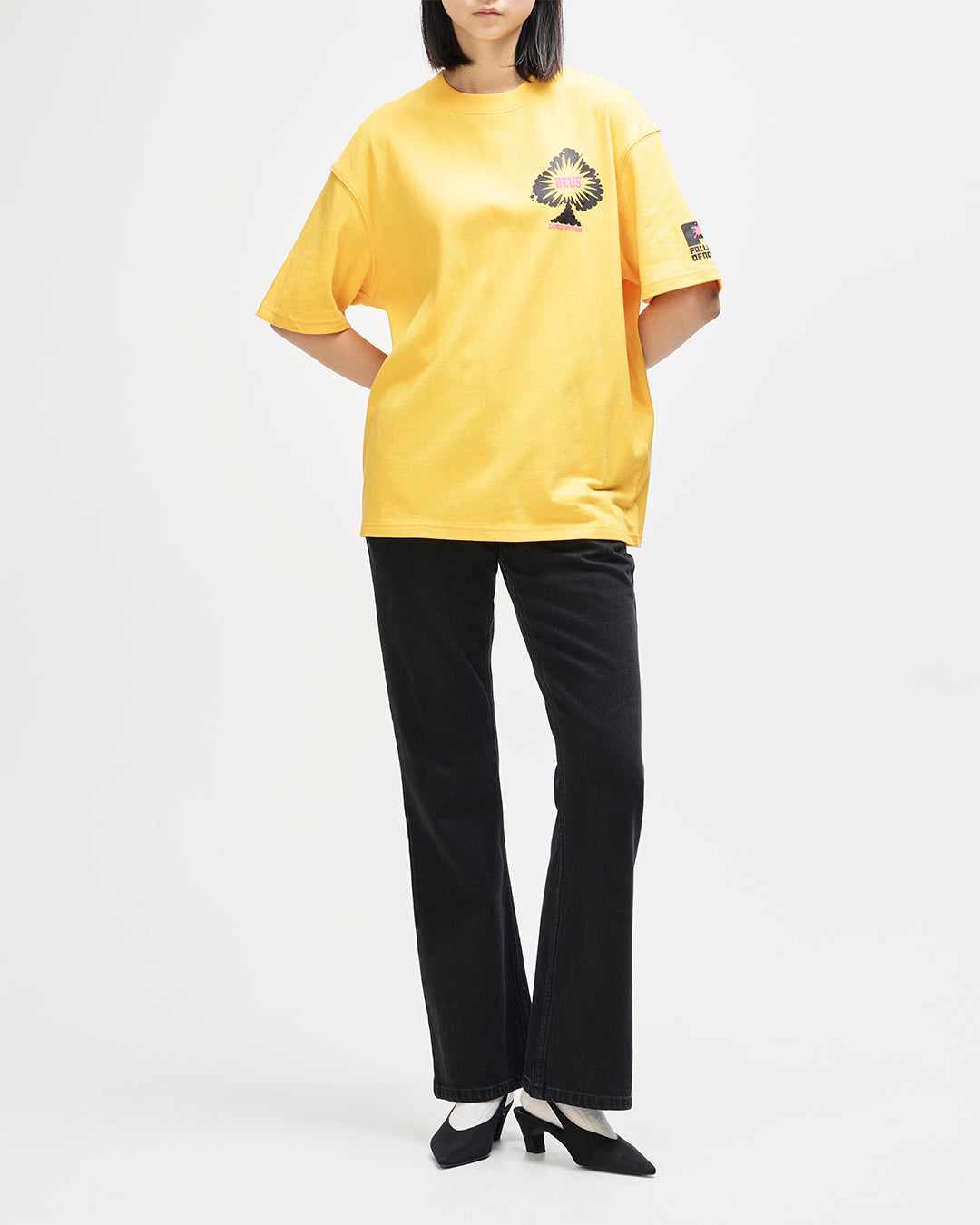 Turpentine Os Tee - Citrus Orange, view 8