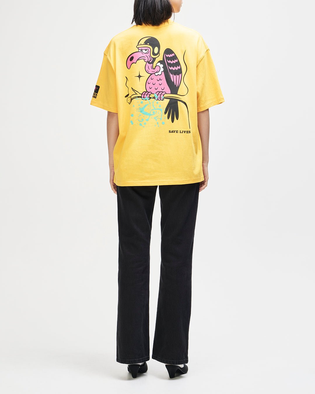 Turpentine Os Tee - Citrus Orange, view 16
