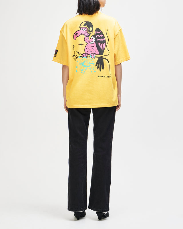 Turpentine Os Tee - Citrus Orange