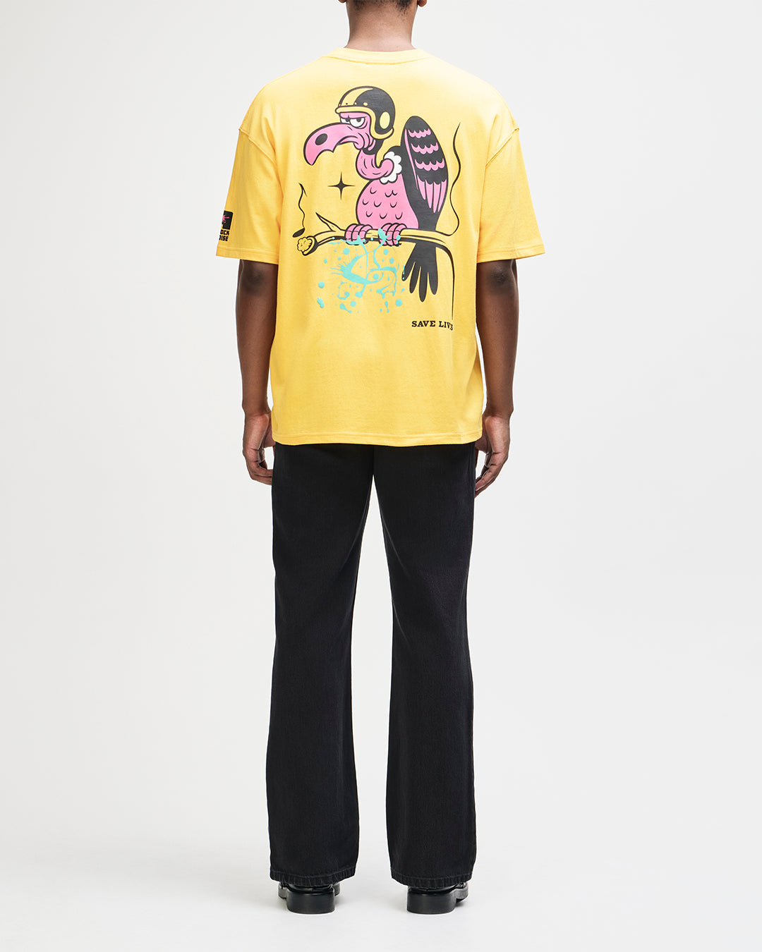 Turpentine Os Tee - Citrus Orange, view 10