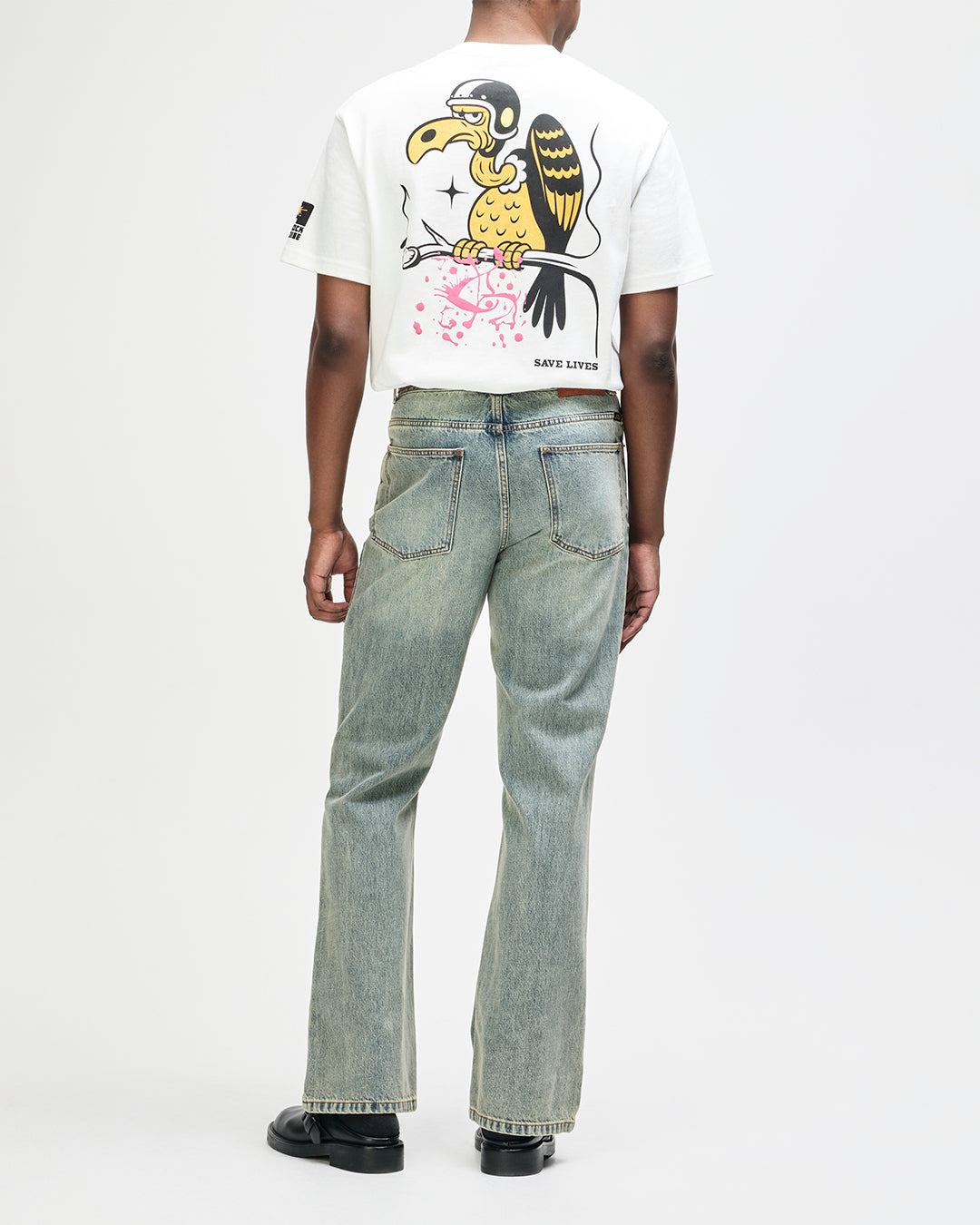 Turpentine Os Tee - Vintage White, view 6|Flatlay