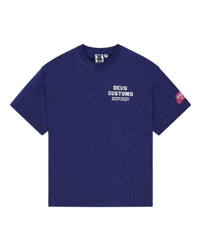 Bloomers Os Tee - Limoges Blue, view 3