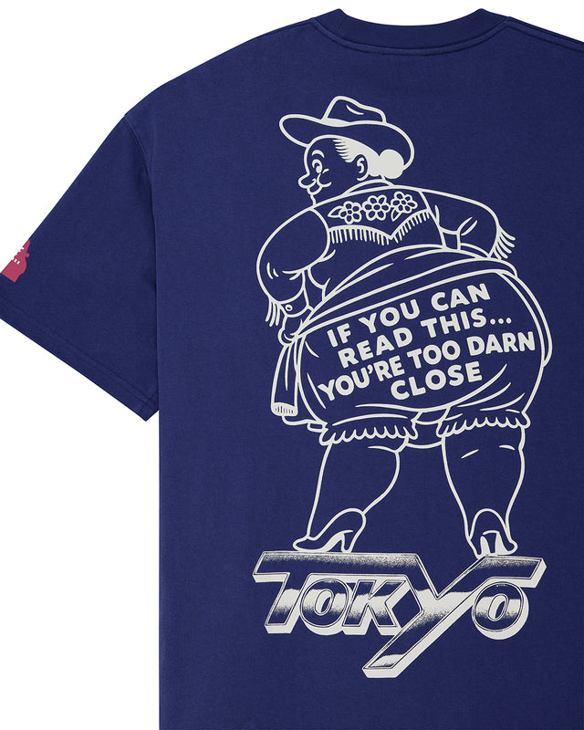 Bloomers Os Tee - Limoges Blue, view 8