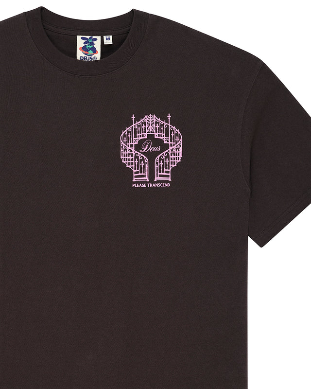 Upstairs Os Tee - Anthracite Grey