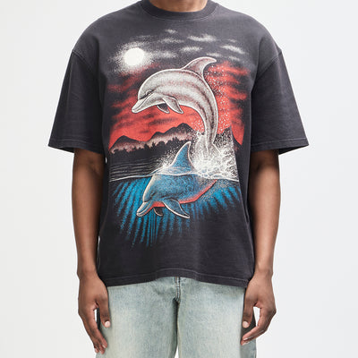 Lovers Os Tee - Black Beauty, view 1|Model