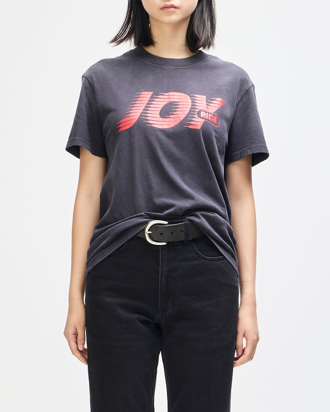 Fast Times Tee - Black Beauty, view 3|Model|Female