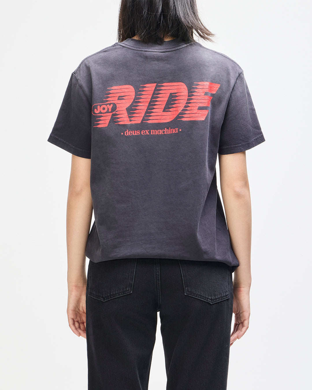 Fast Times Tee - Black Beauty, view 4|Model|Female
