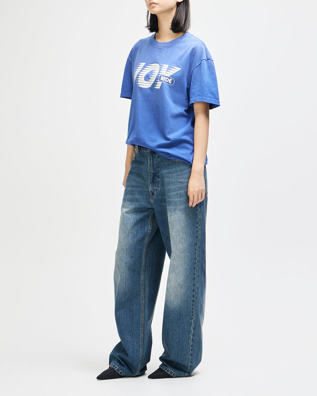 Fast Times Tee - Limoges Blue, view 7