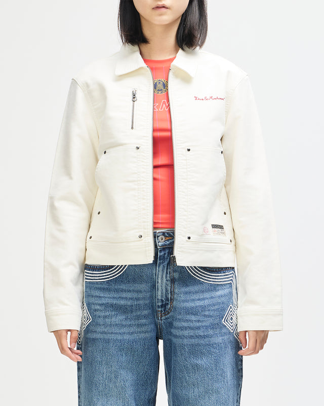 Trophy Jacket - Whisper White, view 1