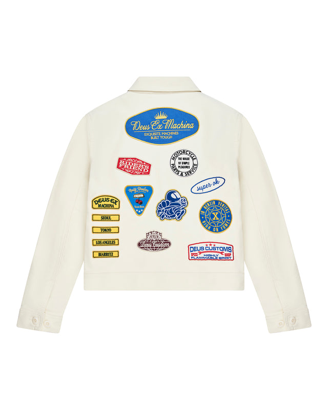 Trophy Jacket - Whisper White, view 4