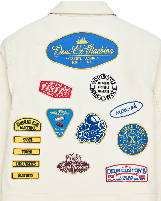 Trophy Jacket - Whisper White, view 8