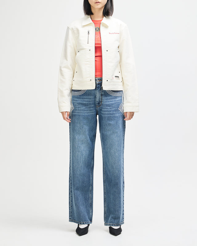 Trophy Jacket - Whisper White, view 5