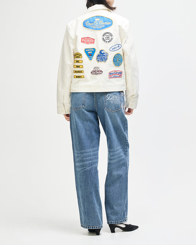 Trophy Jacket - Whisper White, view 6