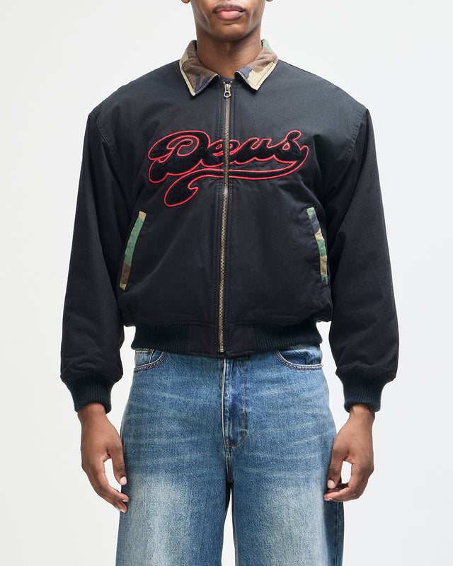 Runner-Up Jacket - Black-Camo, view 1