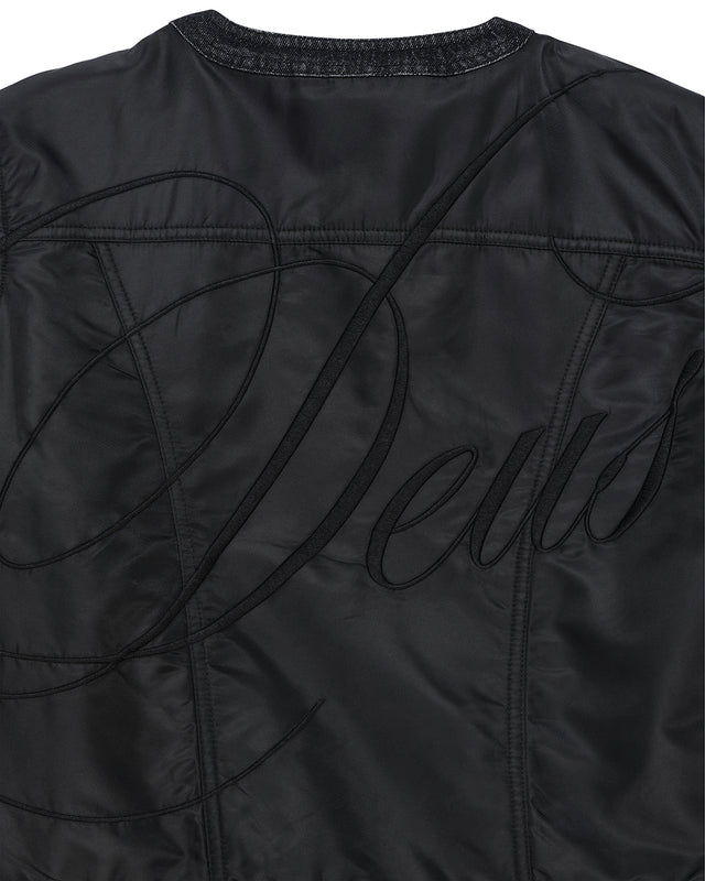 Br 163 Reversible Denim Jacket - Phantom-Black
