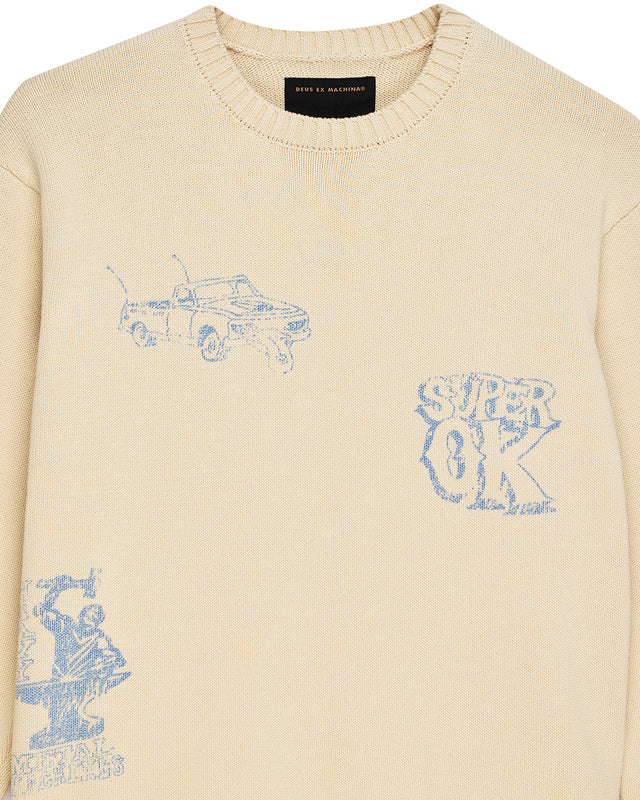 Everywhere Knit - Cream-Chambray, view 11