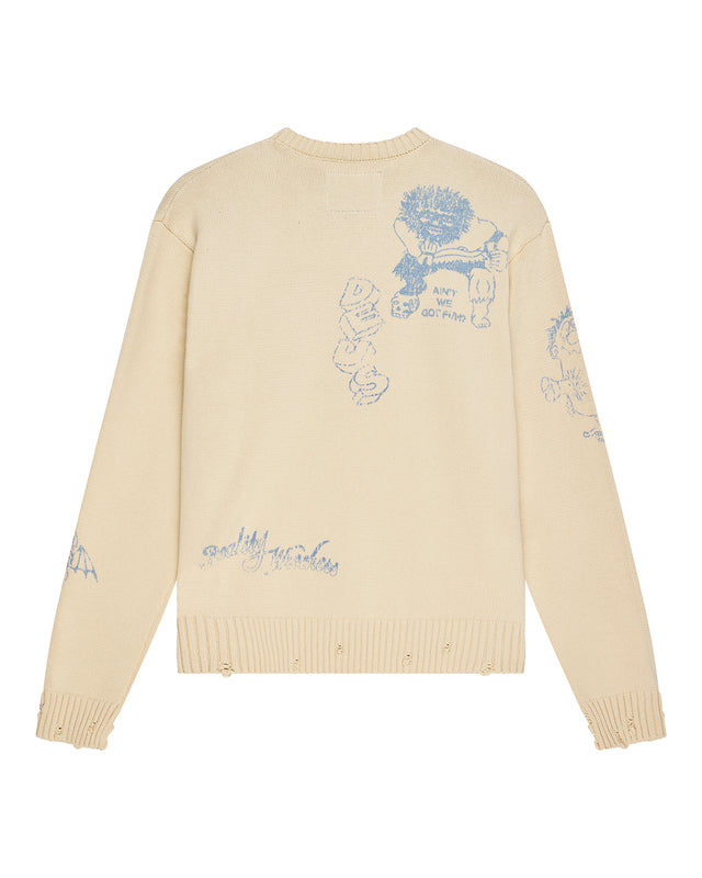 Everywhere Knit - Cream-Chambray, view 4