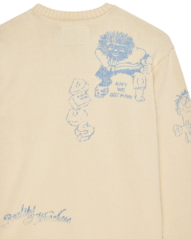 Everywhere Knit - Cream-Chambray, view 12