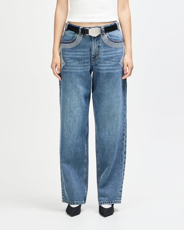Bonham Embro Jean - Indigo, view 1