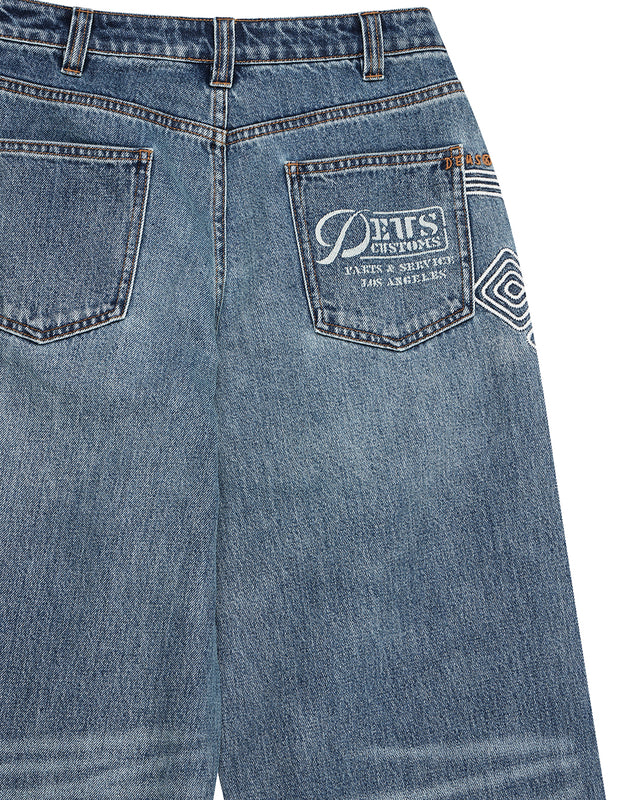 Bonham Embro Jean - Indigo, view 9