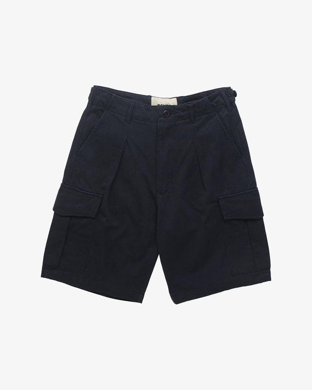 Chloe Cargo Short (Relaxed Fit) - Navy