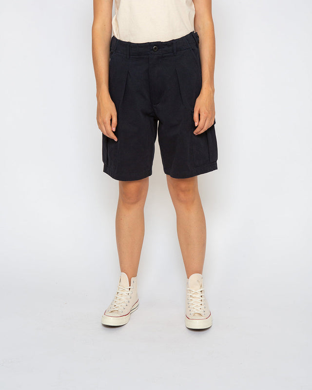 Chloe Cargo Short (Relaxed Fit) - Navy