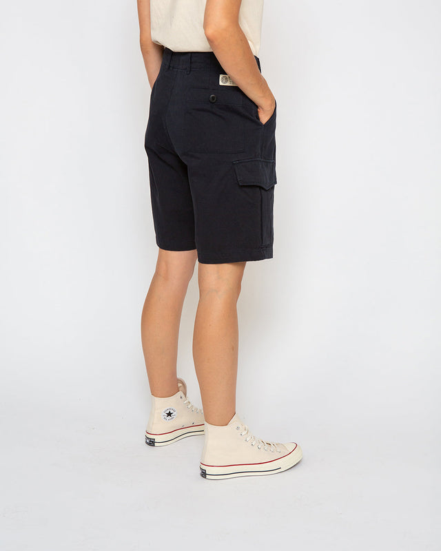 Chloe Cargo Short (Relaxed Fit) - Navy