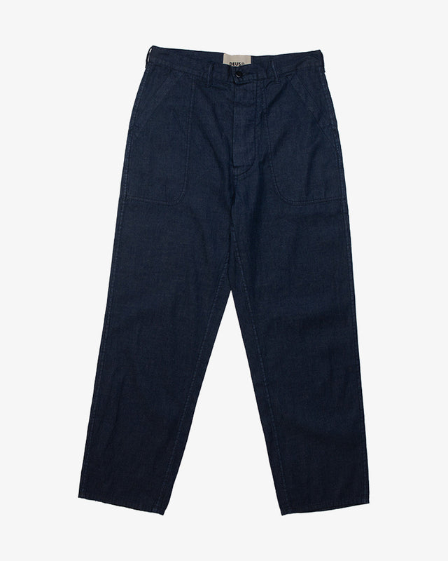 Eleanor Pant (Relaxed Fit) - Dark Indigo