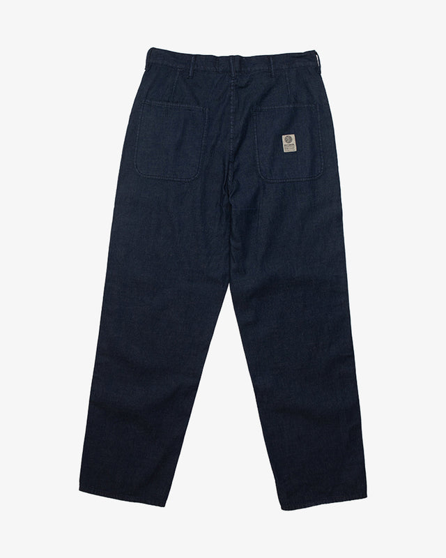 Eleanor Pant (Relaxed Fit) - Dark Indigo