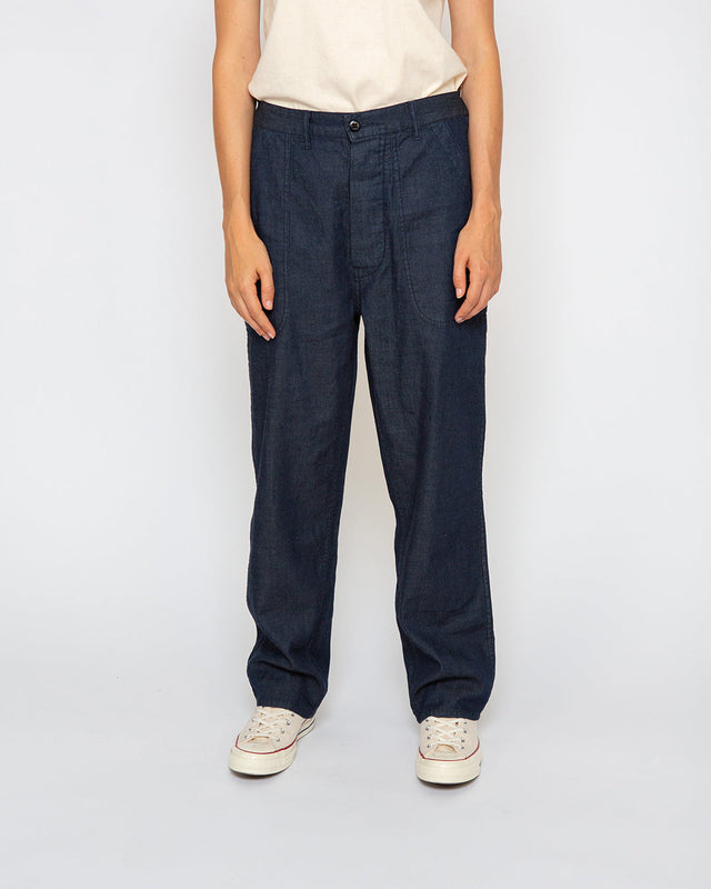 Eleanor Pant (Relaxed Fit) - Dark Indigo