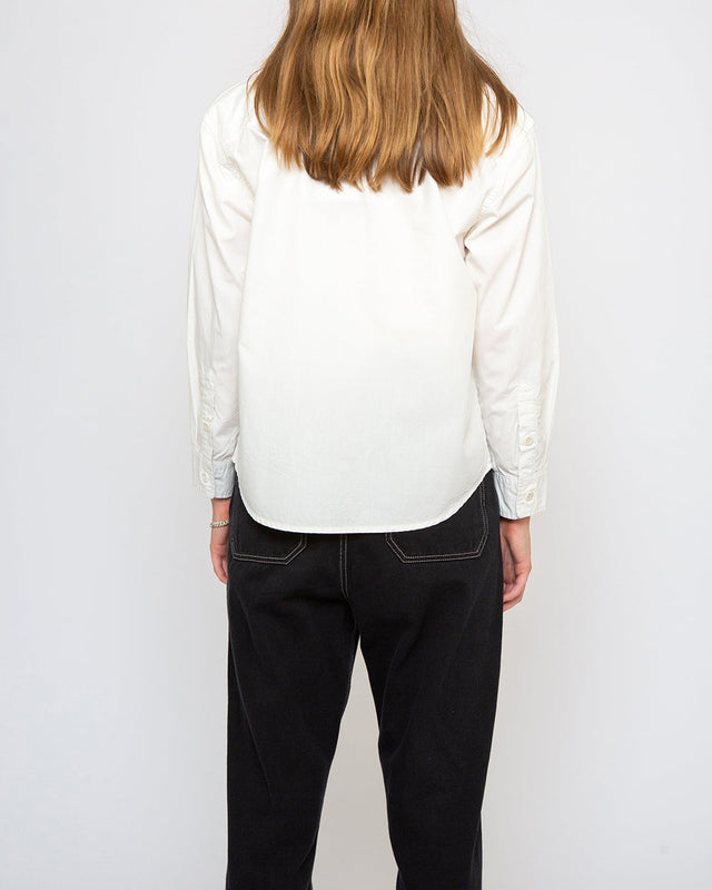 Joanie Shirt (Oversized Fit) - Dirty White