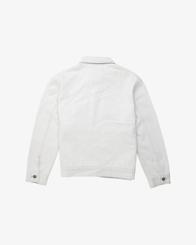 Coby Jacket (Oversized Fit) - Bleached White