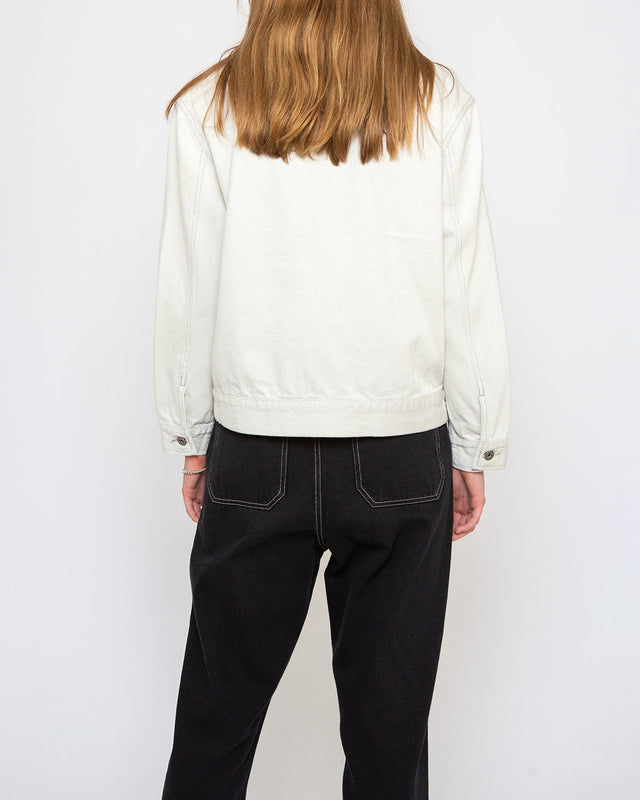 Coby Jacket (Oversized Fit) - Bleached White