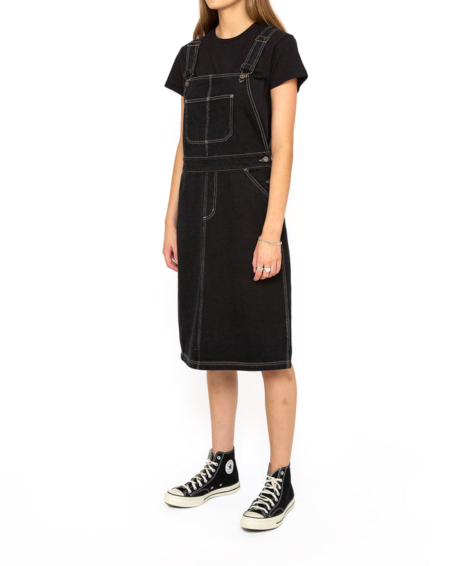 Overall Dress (Relaxed Fit) - Black