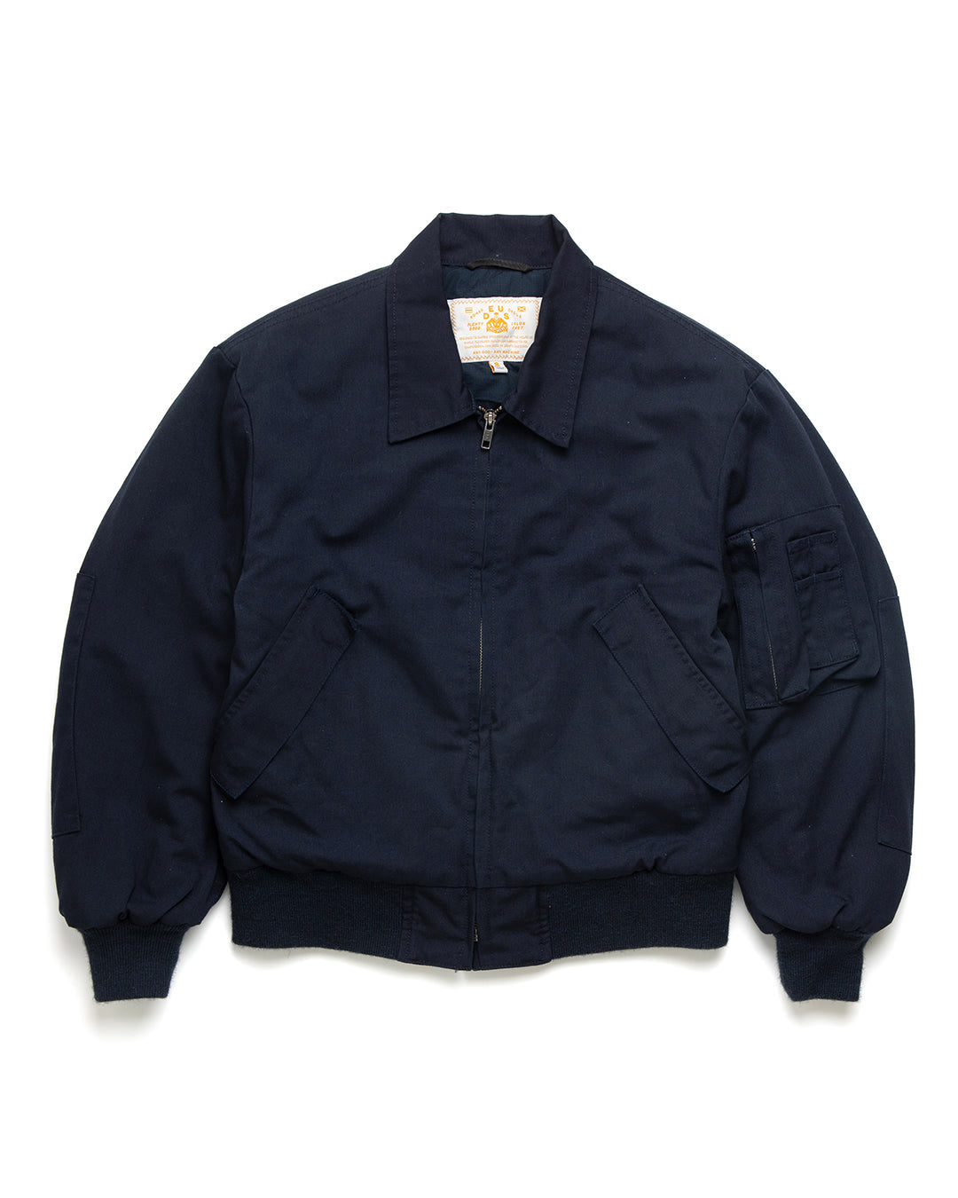 Navy blue flight jacket hotsell