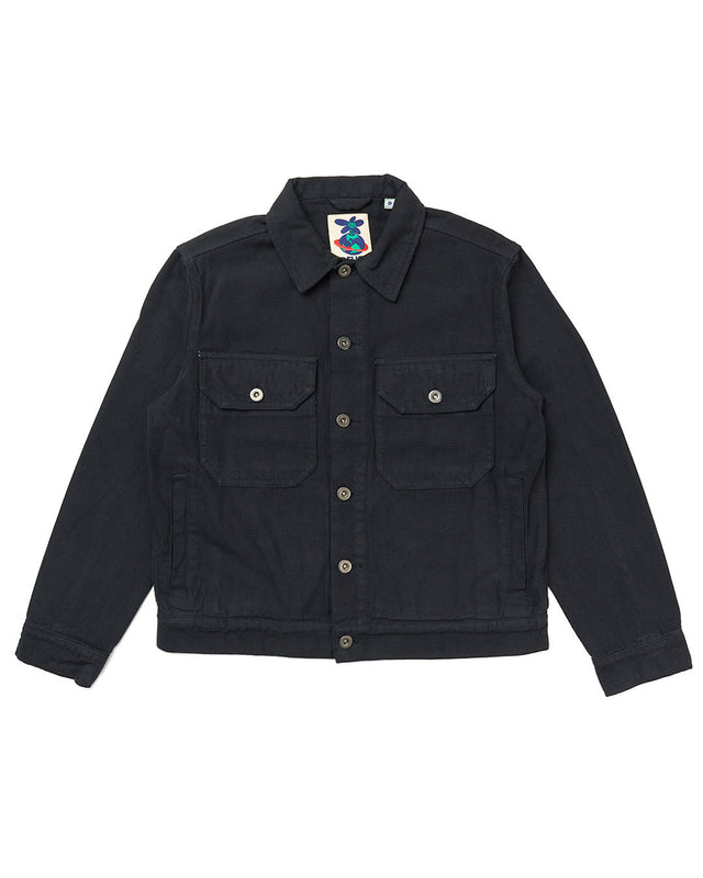 Coby Canvas Jacket - Anthracite