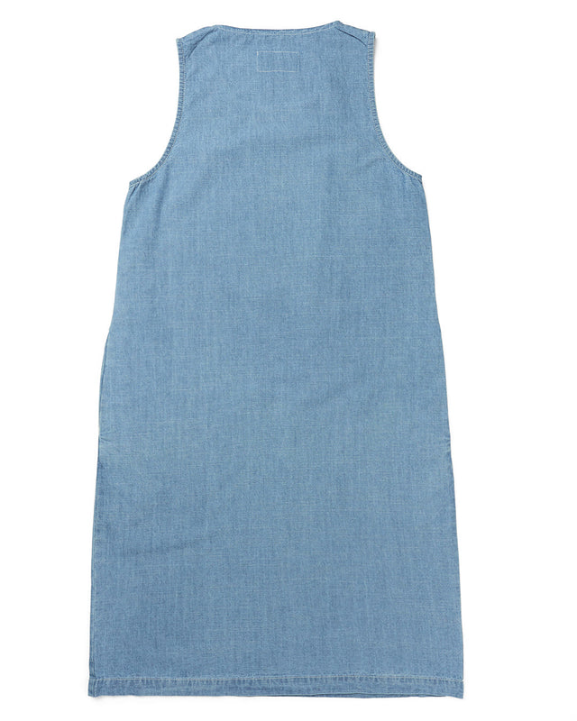 Piri Dress - Indigo Blue Chambray