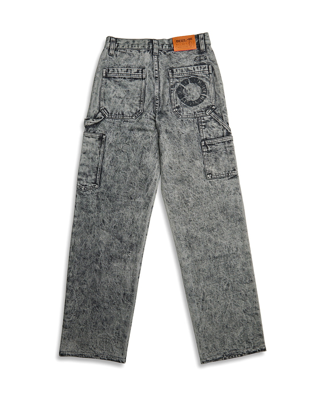Womens Pants | Deus Ex Machina | Acid Bernie Pant Black Acid