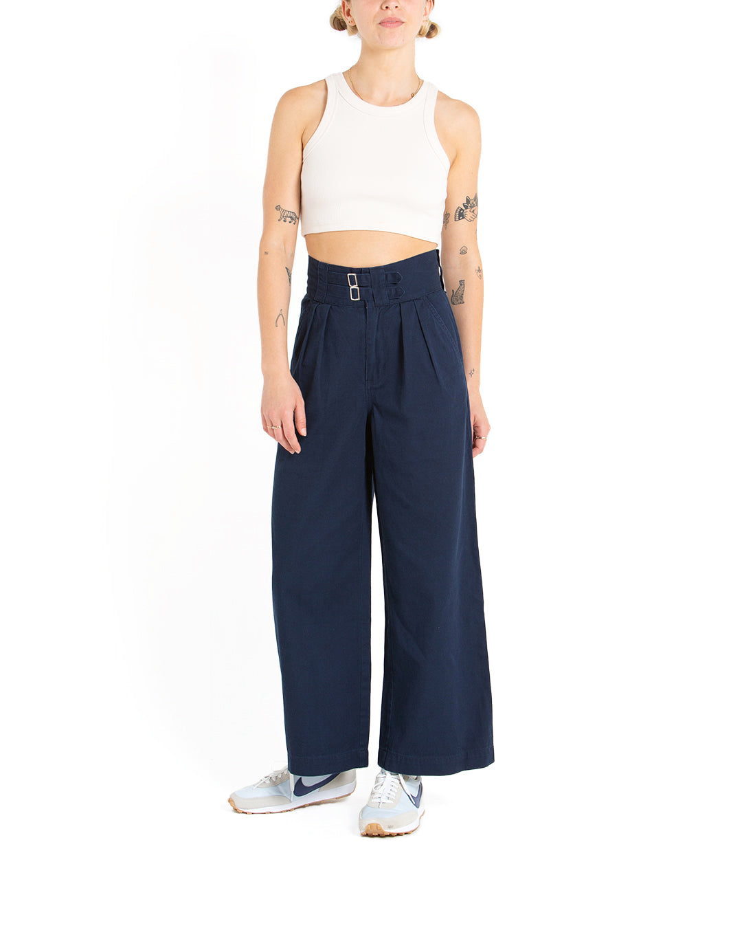 ANOTHER ASPECT: Blue 5.0 Trousers | SSENSE