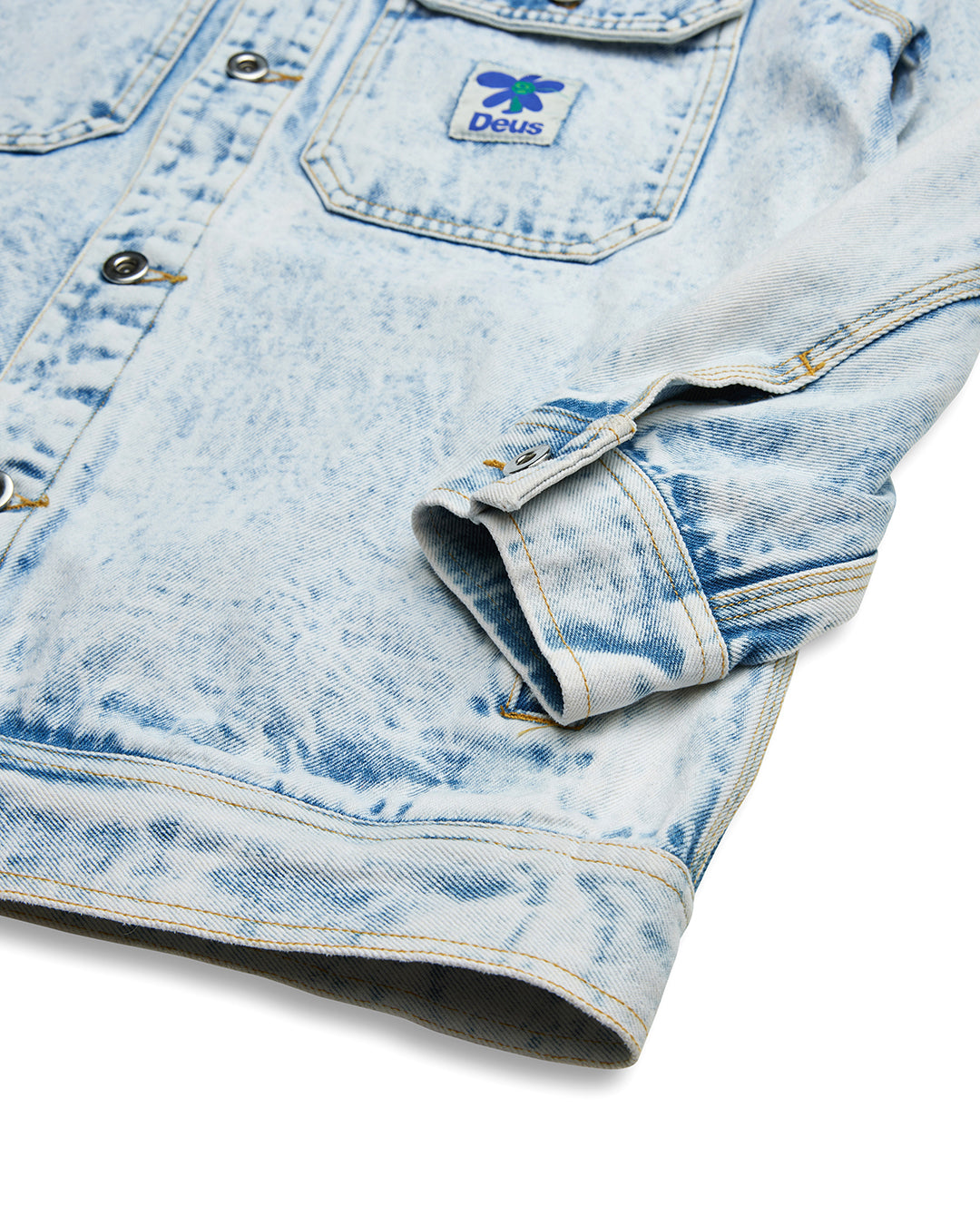 Jackets | Deus Ex Machina | Crosby Work Jacket Indigo Acid