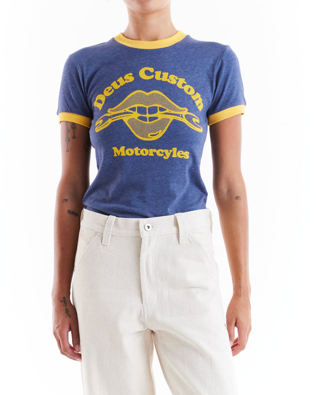 Solar Tee - Mechanic Blue