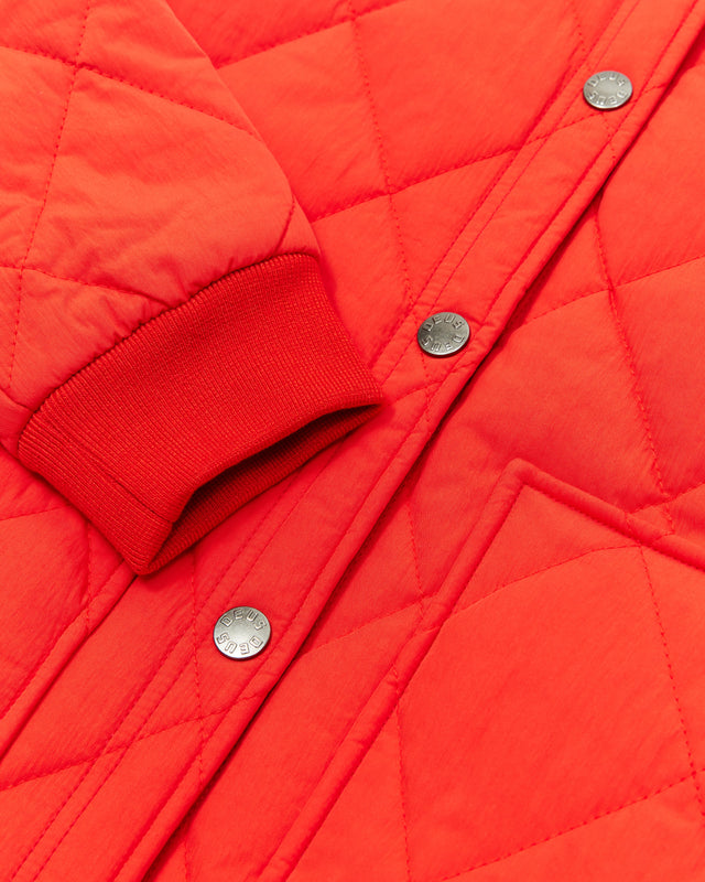 Wisdom Quilted Jacket - Valiant Red