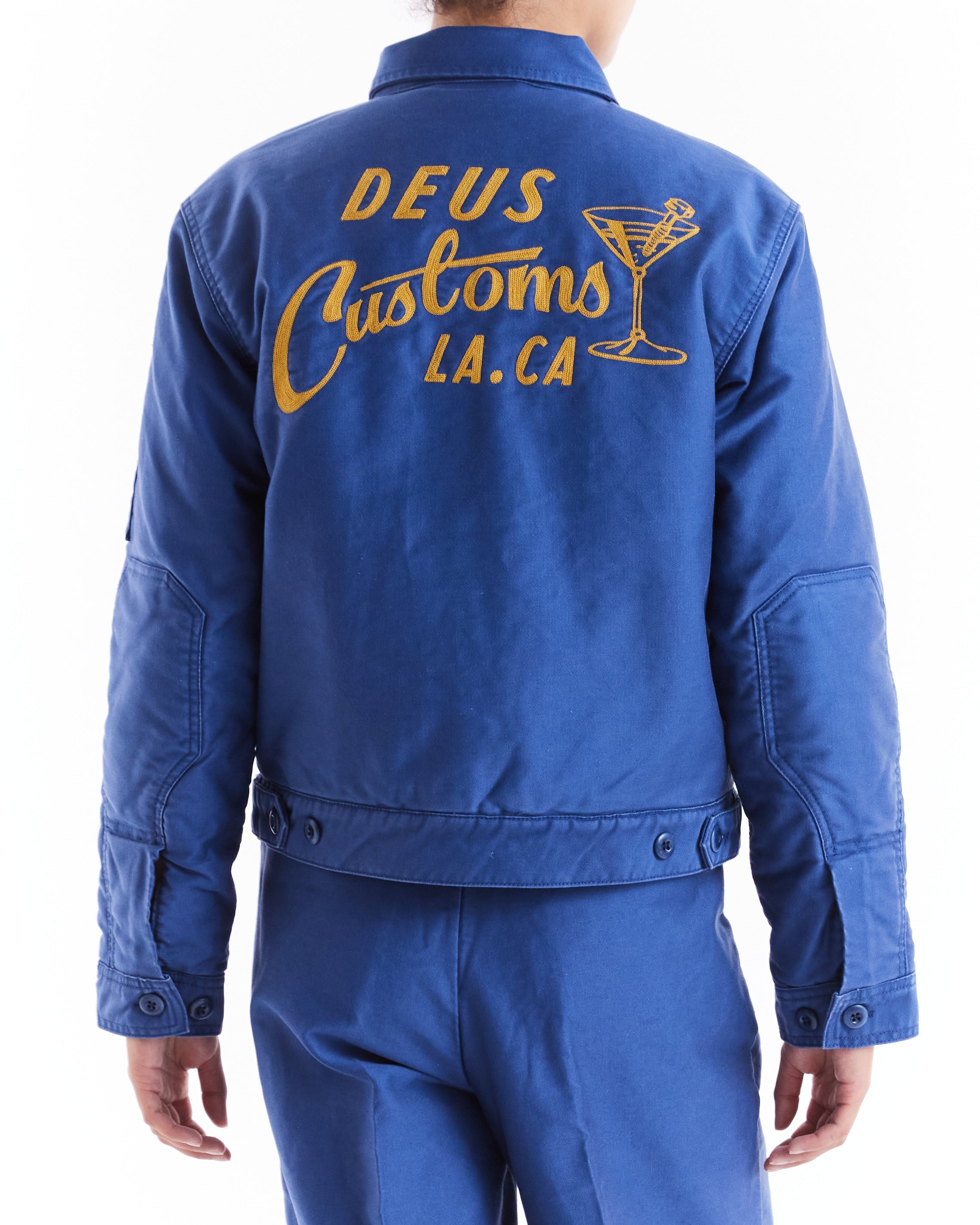 Womens Jackets | Deus Ex Machina | Hep Cat Jacket Mechanic Blue