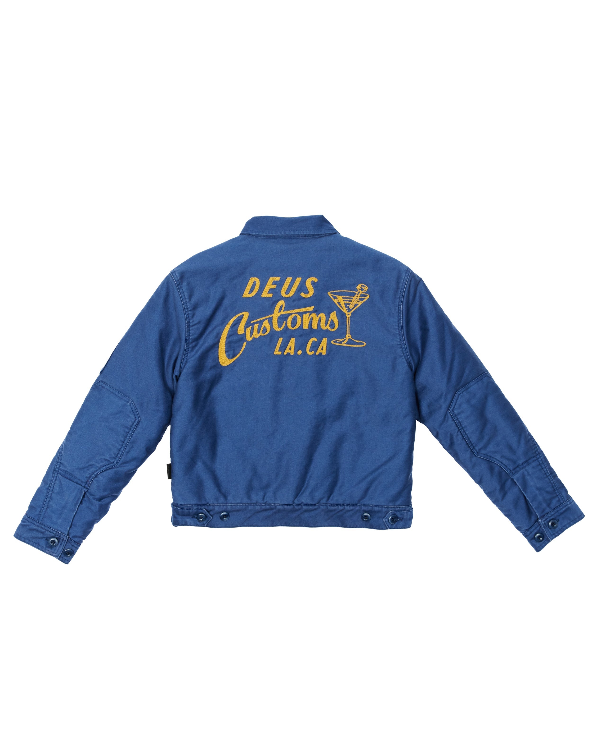 Womens Jackets | Deus Ex Machina | Hep Cat Jacket Mechanic Blue