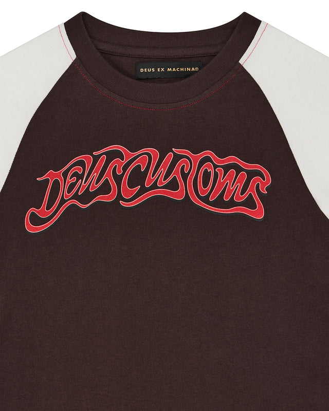 Rocca Raglan Tee - Java Brown