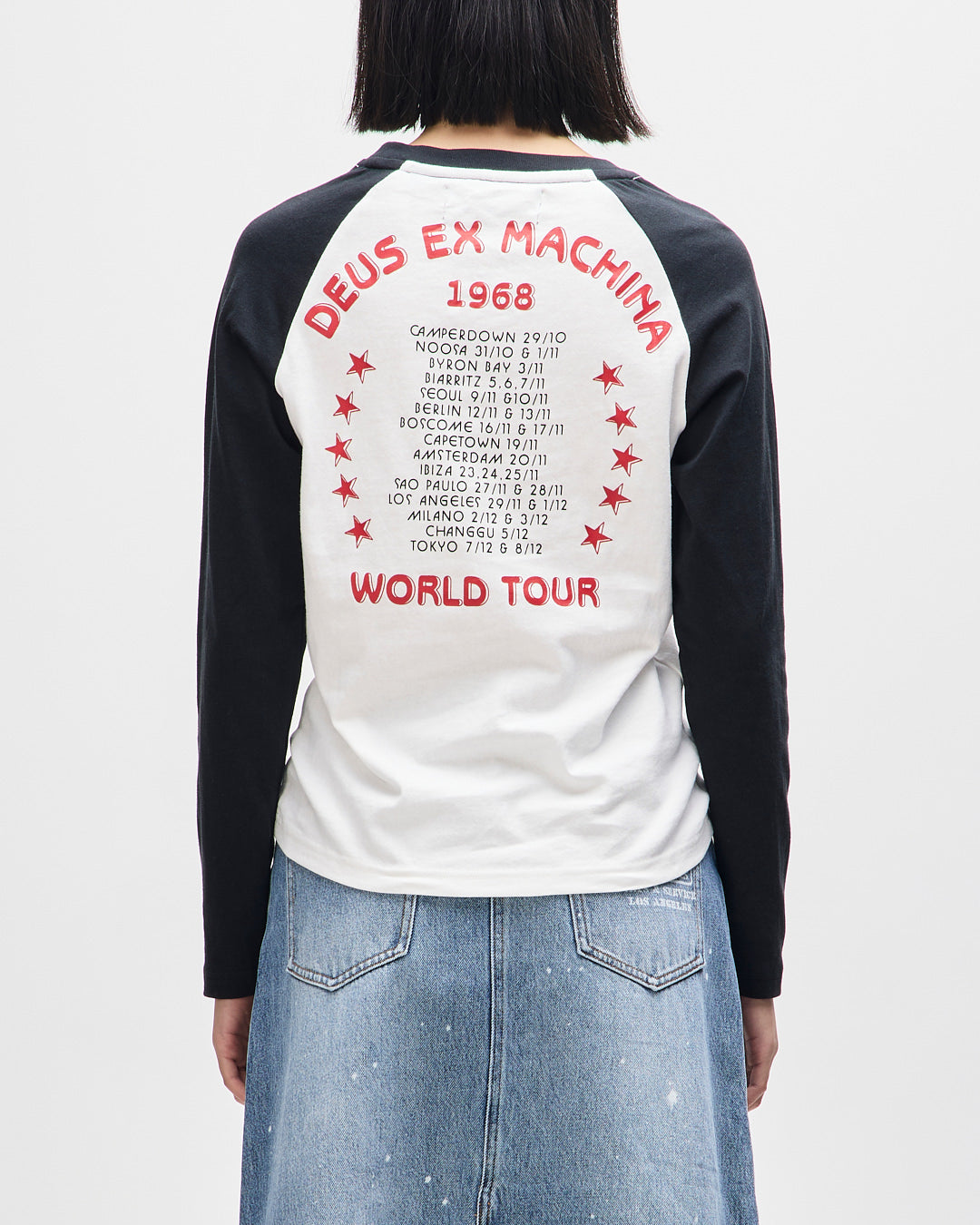Tees | Deus Ex Machina | Rocca Raglan Tee - Java – Deus Ex Machina USA