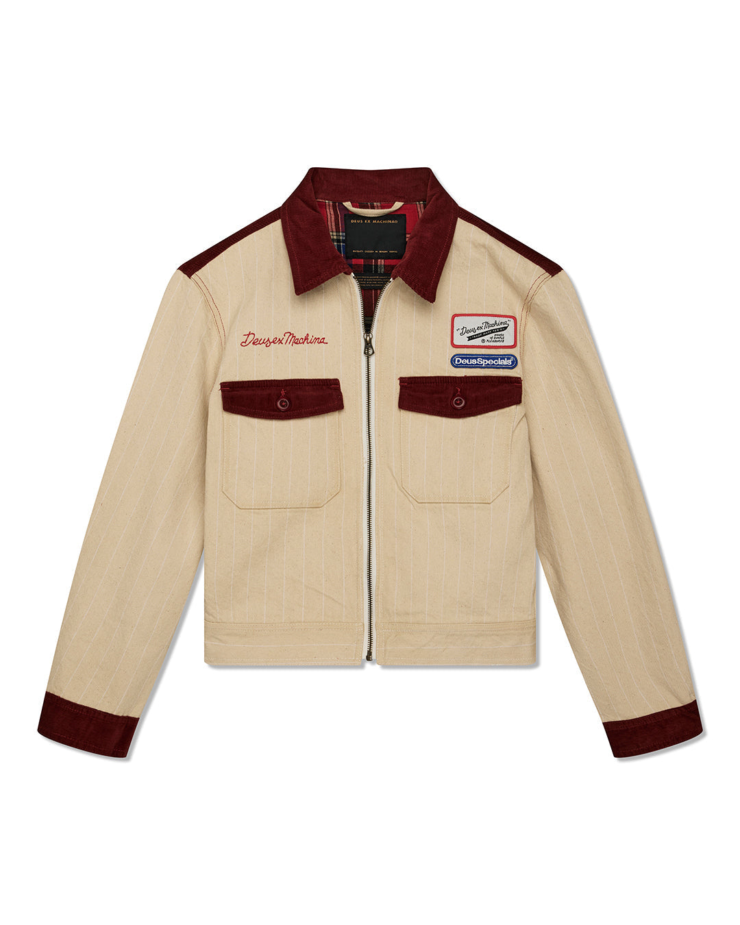DEUS EX MACHINA ベージュジャケット S Classic Lines, New Paths. The Classics jackets don't look back